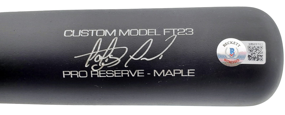 Fernando Tatis Jr. Signed Black Victus Game Model Bat San Diego Padres Beckett