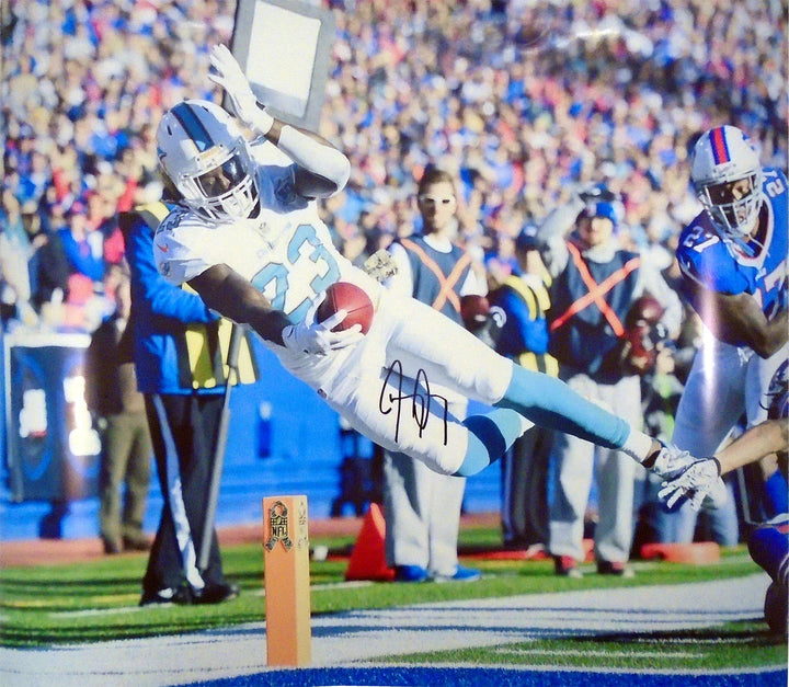 Jay Ajayi Autographed Diving into the Endzone 16x20 Photo (JSA)