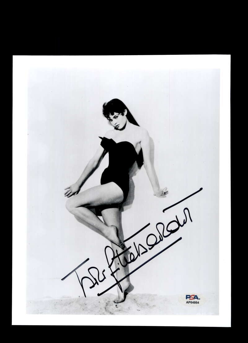 Brigitte Bardot PSA DNA Coa Signed 8x10 Photo Autograph