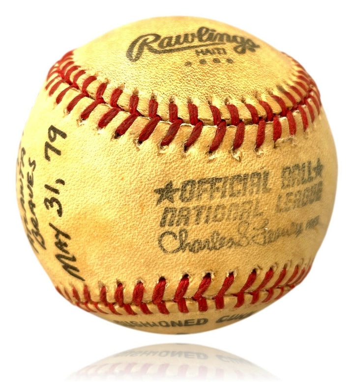 Rollie Fingers Owned 1000th MLB Career Strikeout Used Baseball - Personal COA