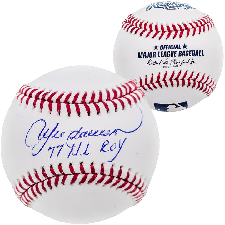 Andre Dawson Signed MLB Baseball Montreal Expos "77 NL ROY" Beckett