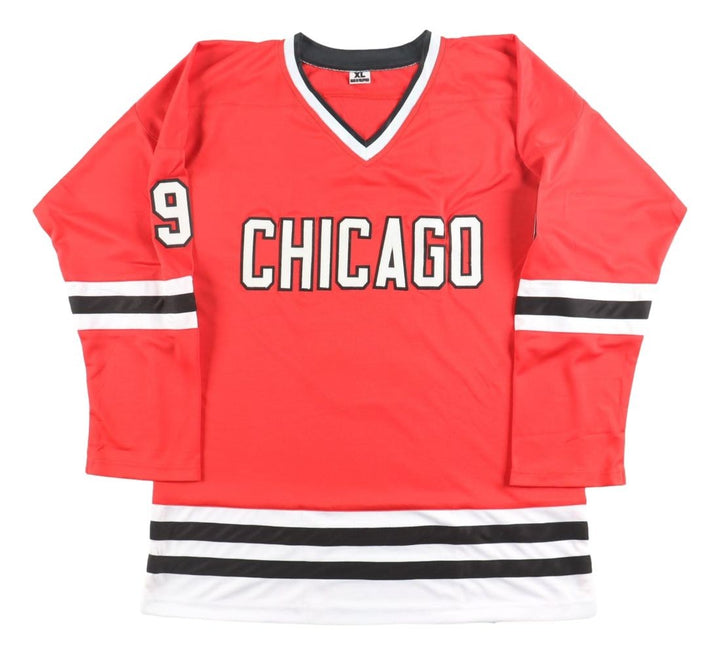 Bobby Hull Chicago Signed Red Hockey Jersey HOF 1983 JSA Hologram