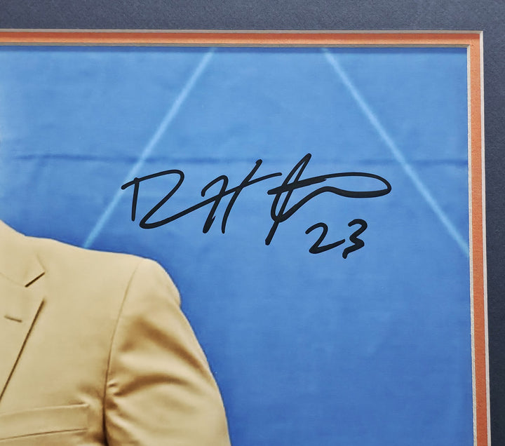 Devin Hester Signed Framed 16x20 Photo Chicago Bears HOF Ceremony Beckett BAS QR
