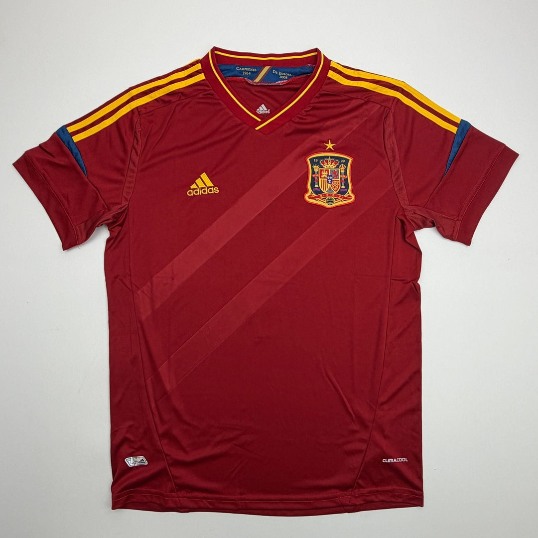 Autographed/Signed Fernando Torres Spain Red Soccer Jersey Beckett COA #2
