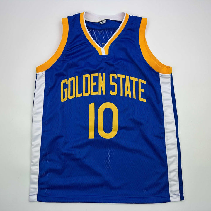 Facsimile Autographed Jimmy Butler Golden State Blue Reprint Jersey Size Mens XL
