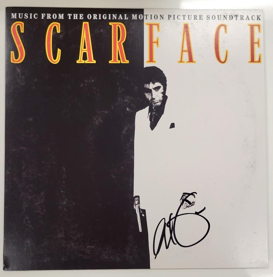 Al Pacino signed Scarface Laserdisc cover autograph (A) ~ BAS Beckett Holo
