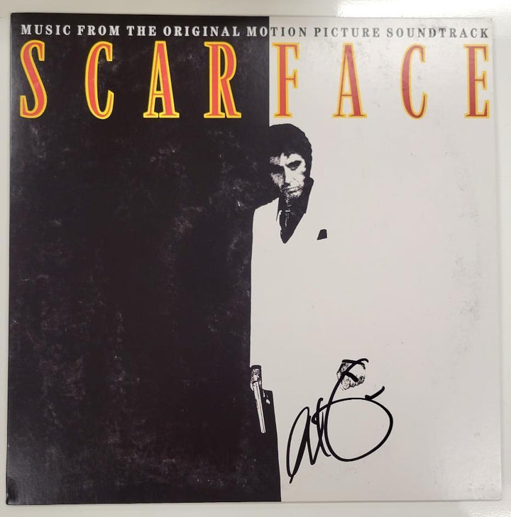 Al Pacino signed Scarface Laserdisc cover autograph (A) ~ BAS Beckett Holo