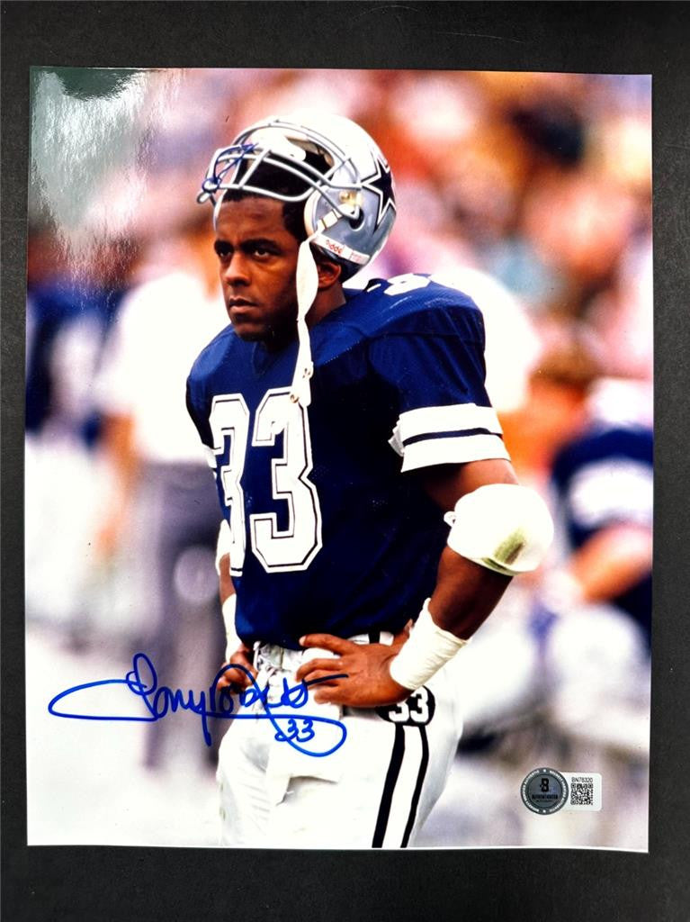 Tony Dorsett signed Dallas Cowboys 8x10 Photo autograph ~ Beckett BAS