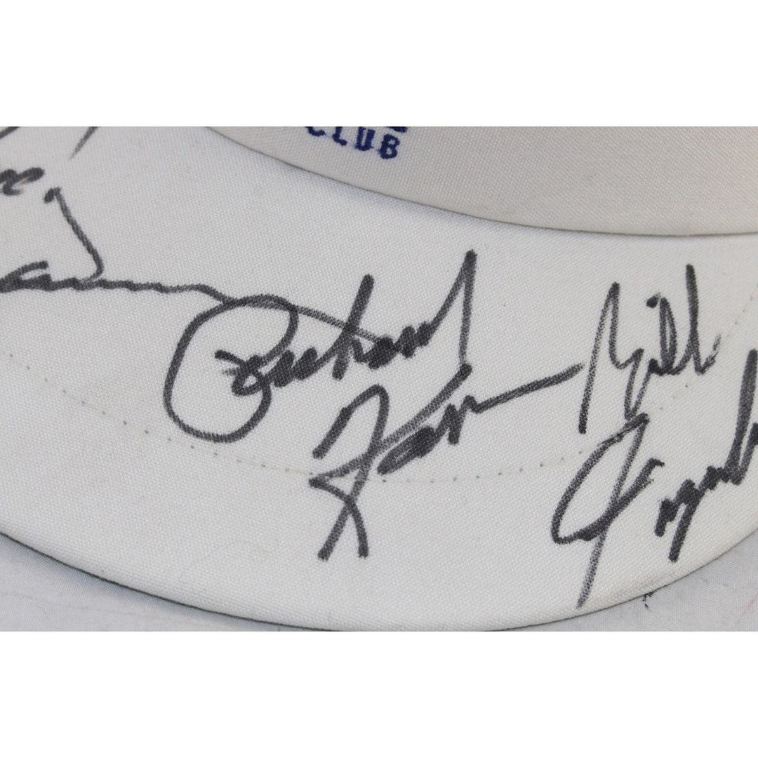 John Denver Richard Karn Bill Fagerbakke Autographed Golf Visor Beckett 55418