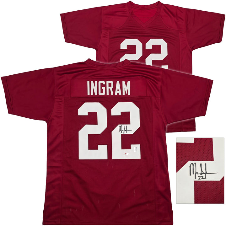 Alabama Crimson Tide Mark Ingram Signed Red Jersey PSA/DNA