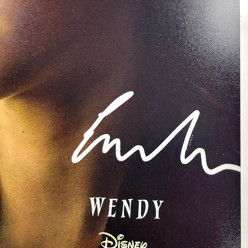 Ever Anderson signed Peter Pan & Wendy 12x18 photo autograph (B) Beckett BAS