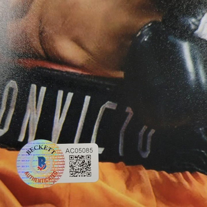 Oscar Duarte signed 8x10 photo boxing autograph (B) ~ Beckett BAS