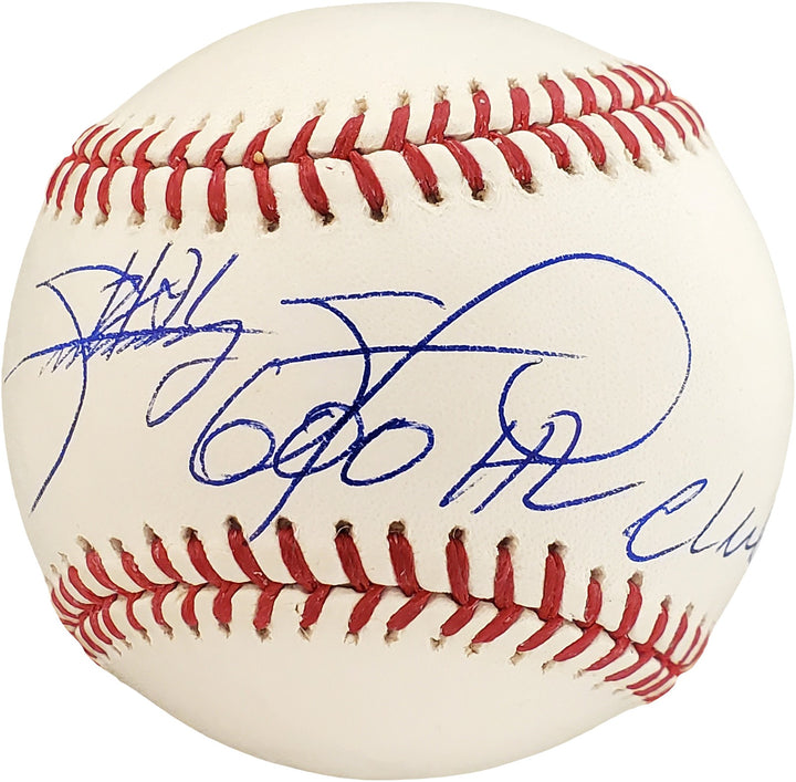 Sammy Sosa Signed Official MLB Baseball Chicago Cubs "600 HR Club" Beckett BAS