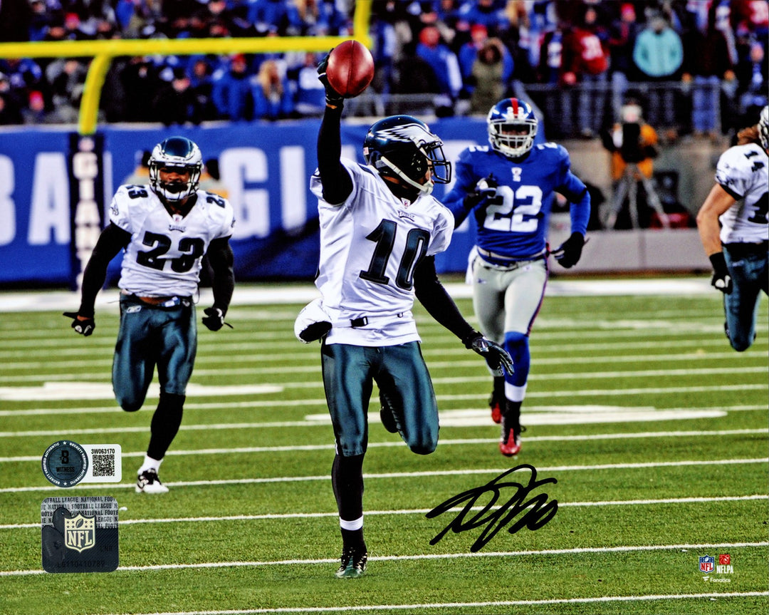 DeSean Jackson Signed 8x10 Photo Philadelphia Eagles Miracle at the Meadowlands