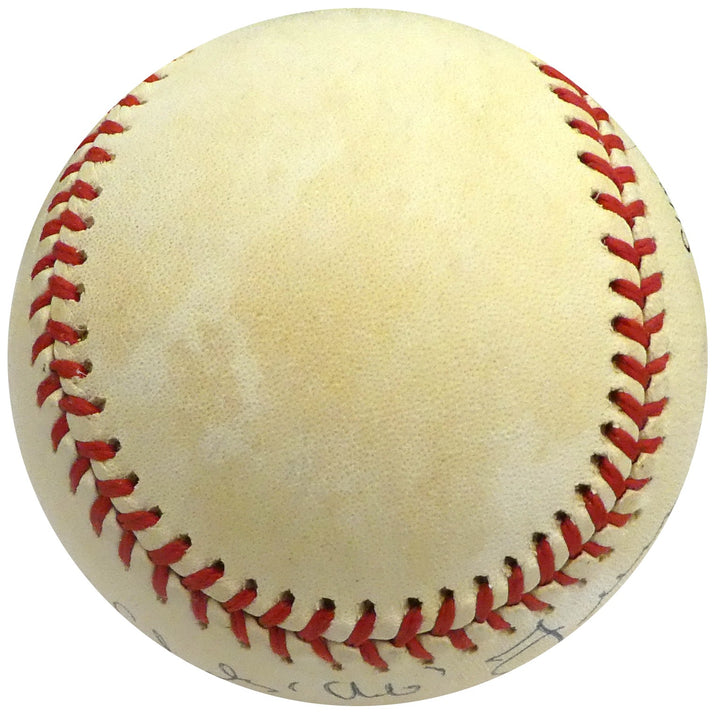Charles "Chub" Feeney Signed Official NL Feeney Baseball NL President Beckett
