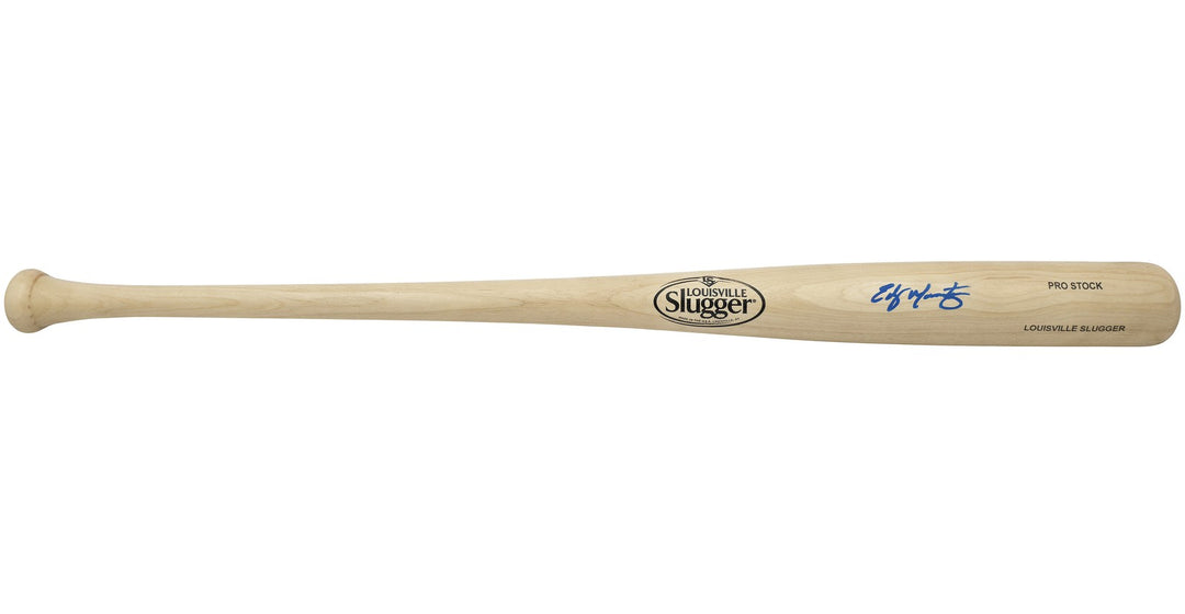 Edgar Martinez Auto Blonde L Slugger Pro Stock Baseball Bat Mariners Beckett Wit