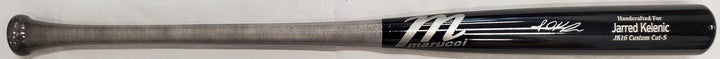 Jarred Kelenic Signed Black Marucci Game Model Bat Atlanta Braves Beckett BAS