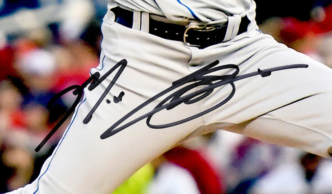 Max Scherzer Autographed Signed 16x20 Photo New York Mets Fanatics & MLB Holo