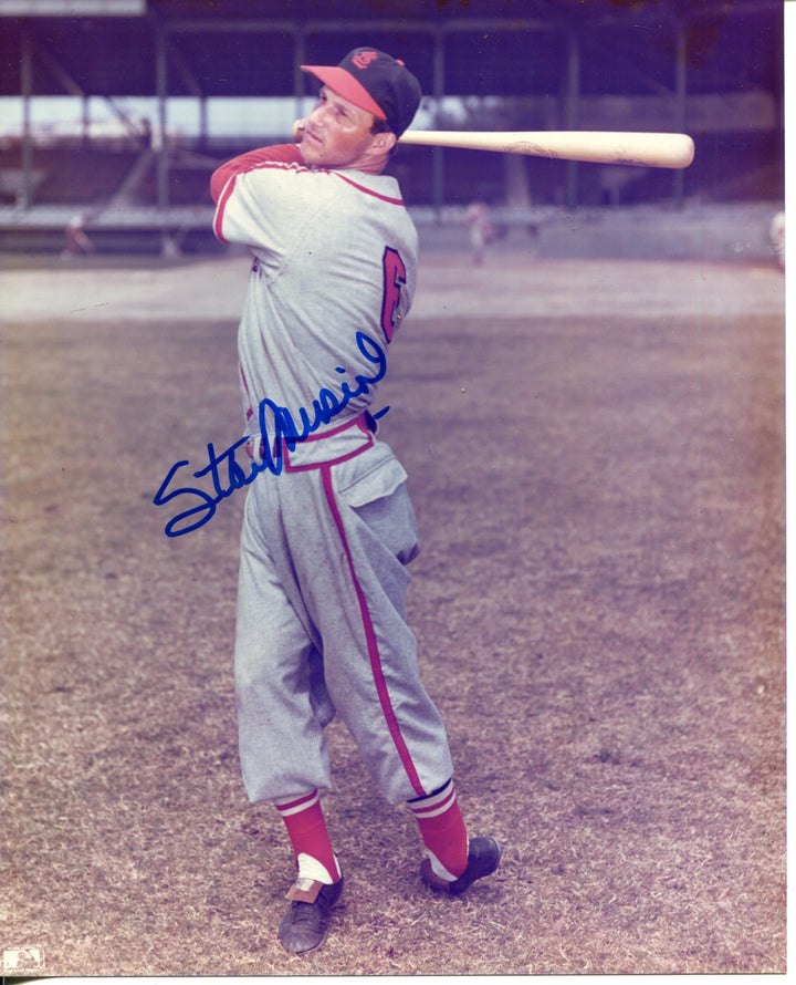 Stan Musial Autographed 8x10 Photo