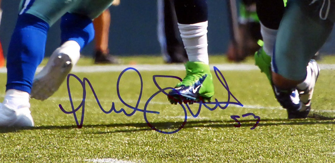 Malcolm Smith Signed 16x20 Photo Seattle Seahawks MCS Holo