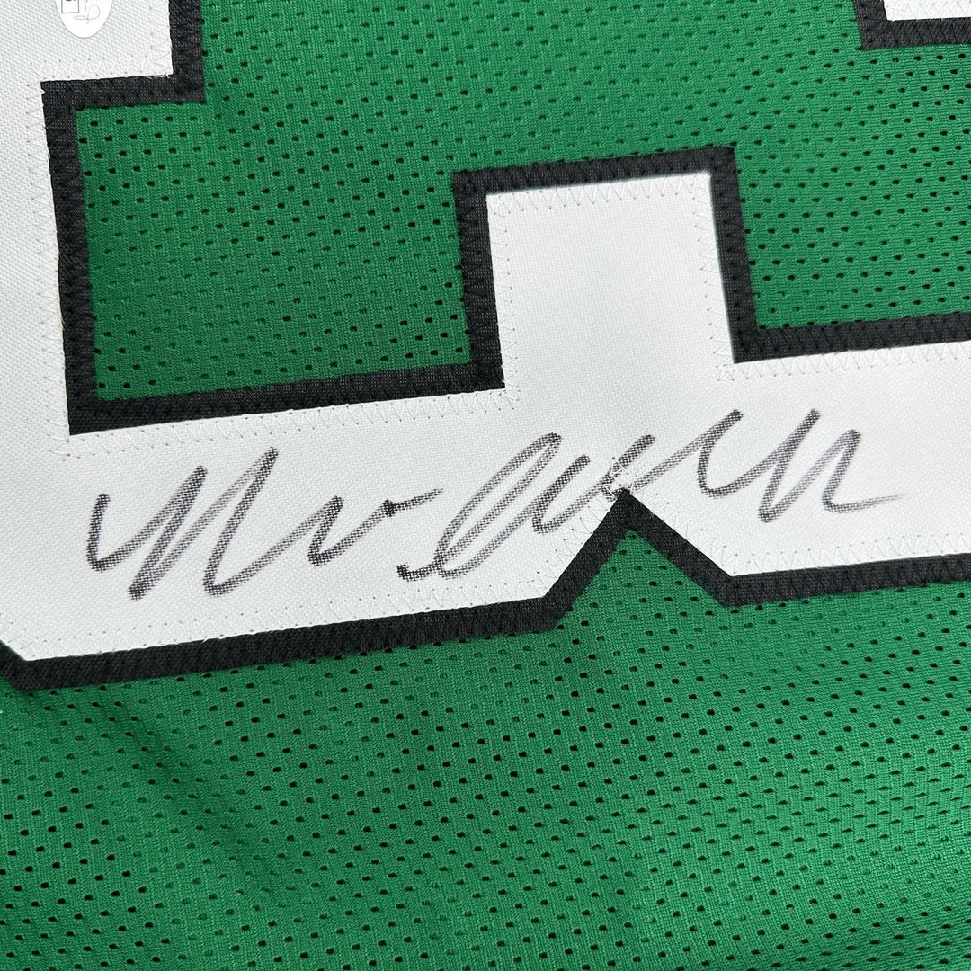 Autographed/Signed Nolan Smith Jr. Philadelphia Kelly Green Jersey JSA