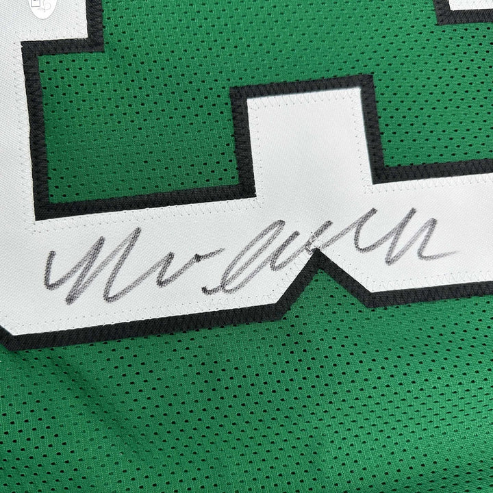 Autographed/Signed Nolan Smith Jr. Philadelphia Kelly Green Jersey JSA