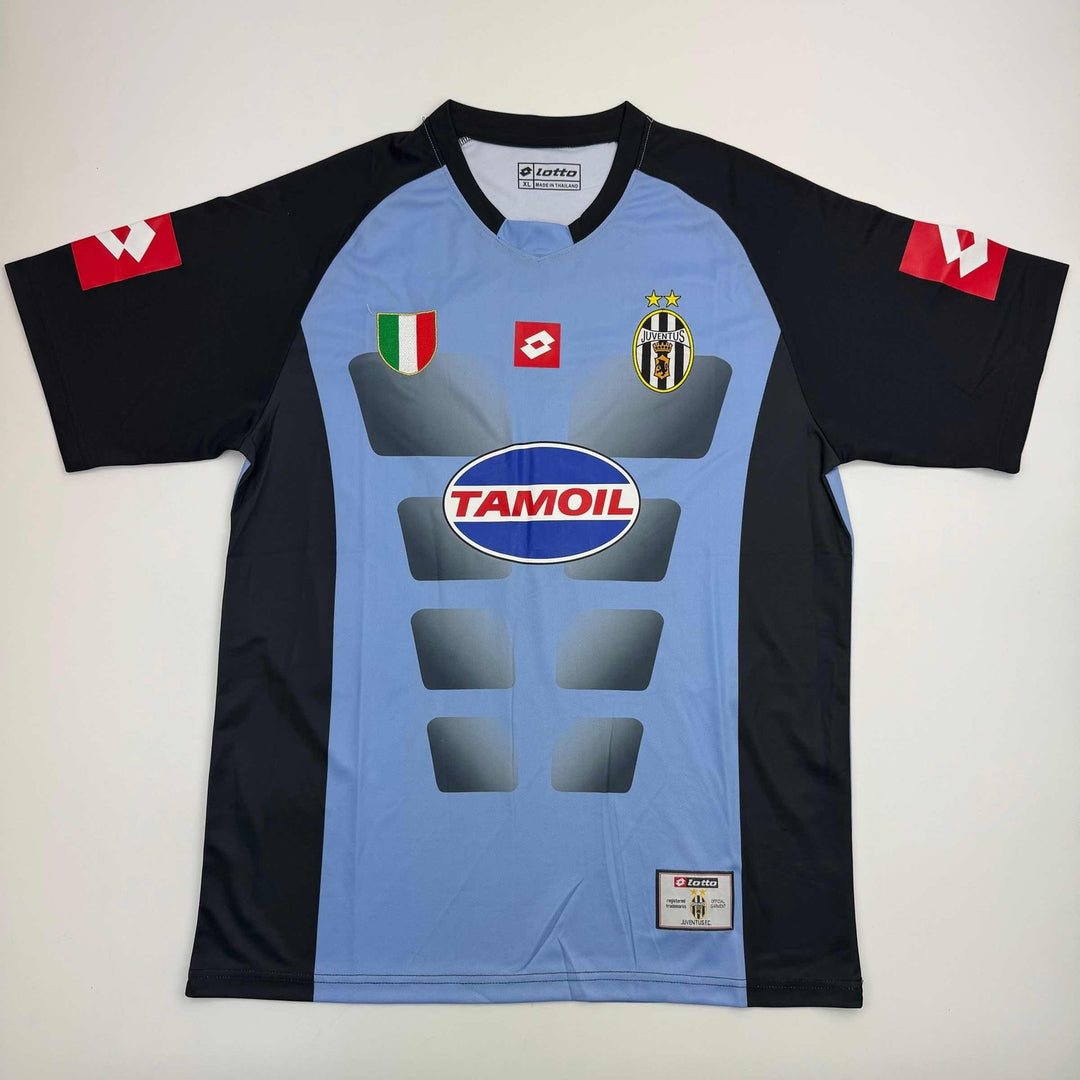 Autographed/Signed Gianluigi Buffon Juventus Blue Jersey Beckett BAS COA