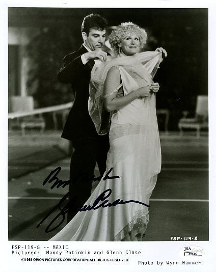 Glenn Close Maxie Jsa Certed Signed 8x10 Photo Authentic Autograph