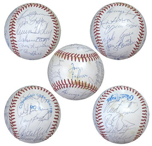 1982 Chicago White Sox Team Signed OAL Baseball 24 Auto Fisk LaRussa Hoyt COA
