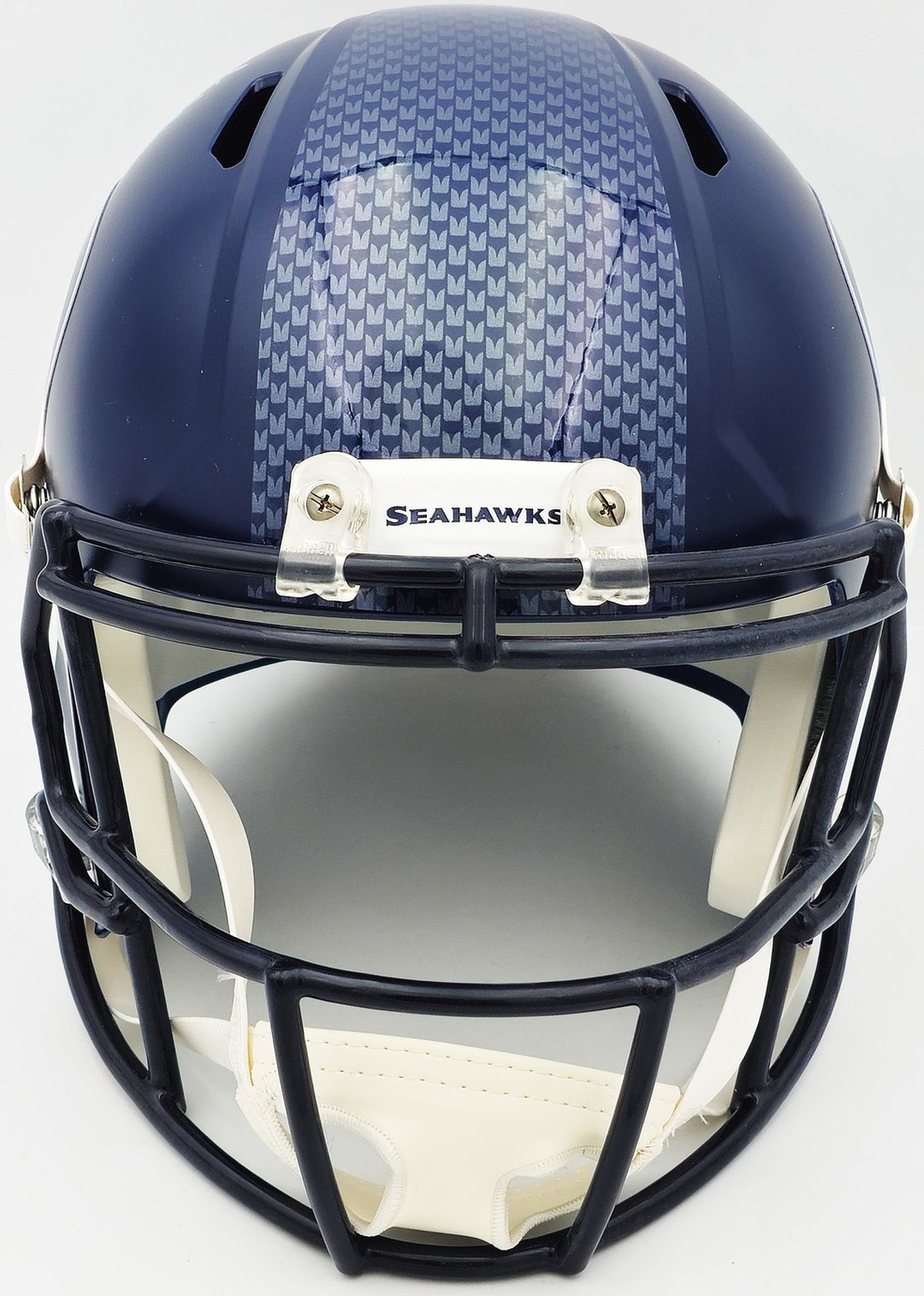 Tyler Lockett Auto Signed Seahawks Blue Full Size Speed Replica Helmet MCS Holo