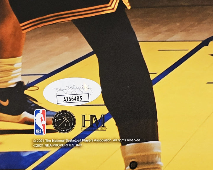 Stephen Curry Autographed Signed 16x20 Photo Golden State Warriors Layup JSA