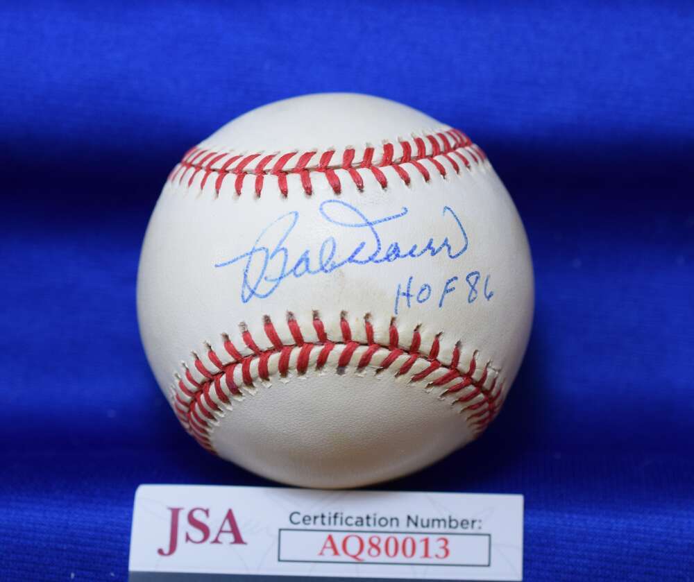 Bobby Doerr HOF 86 JSA Cert Signed American League OAL Autograph Baseball