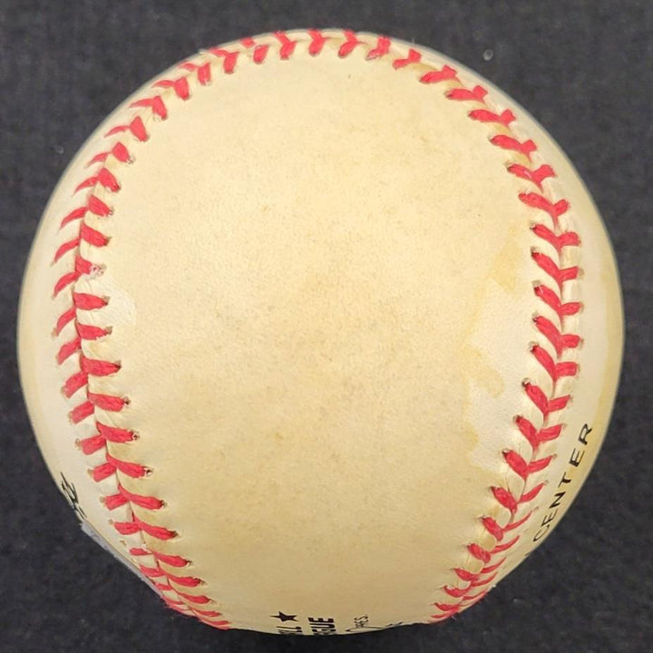 Willie Mays signed Official National NL Baseball autograph Giants ~ Beckett BAS