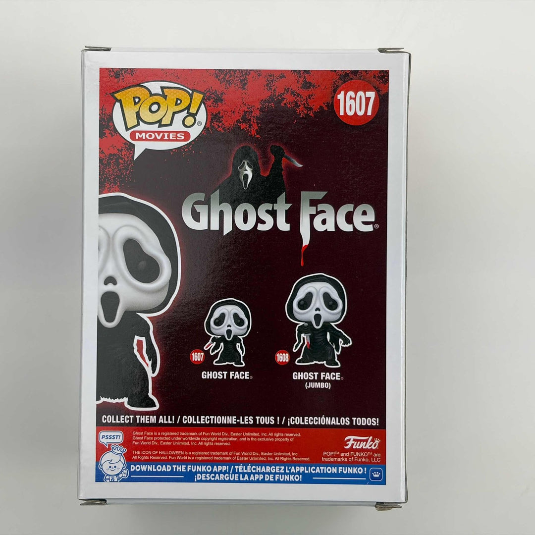 Autographed/Signed Skeet Ulrich Billy Ghostface Scream Funko #1607 JSA COA