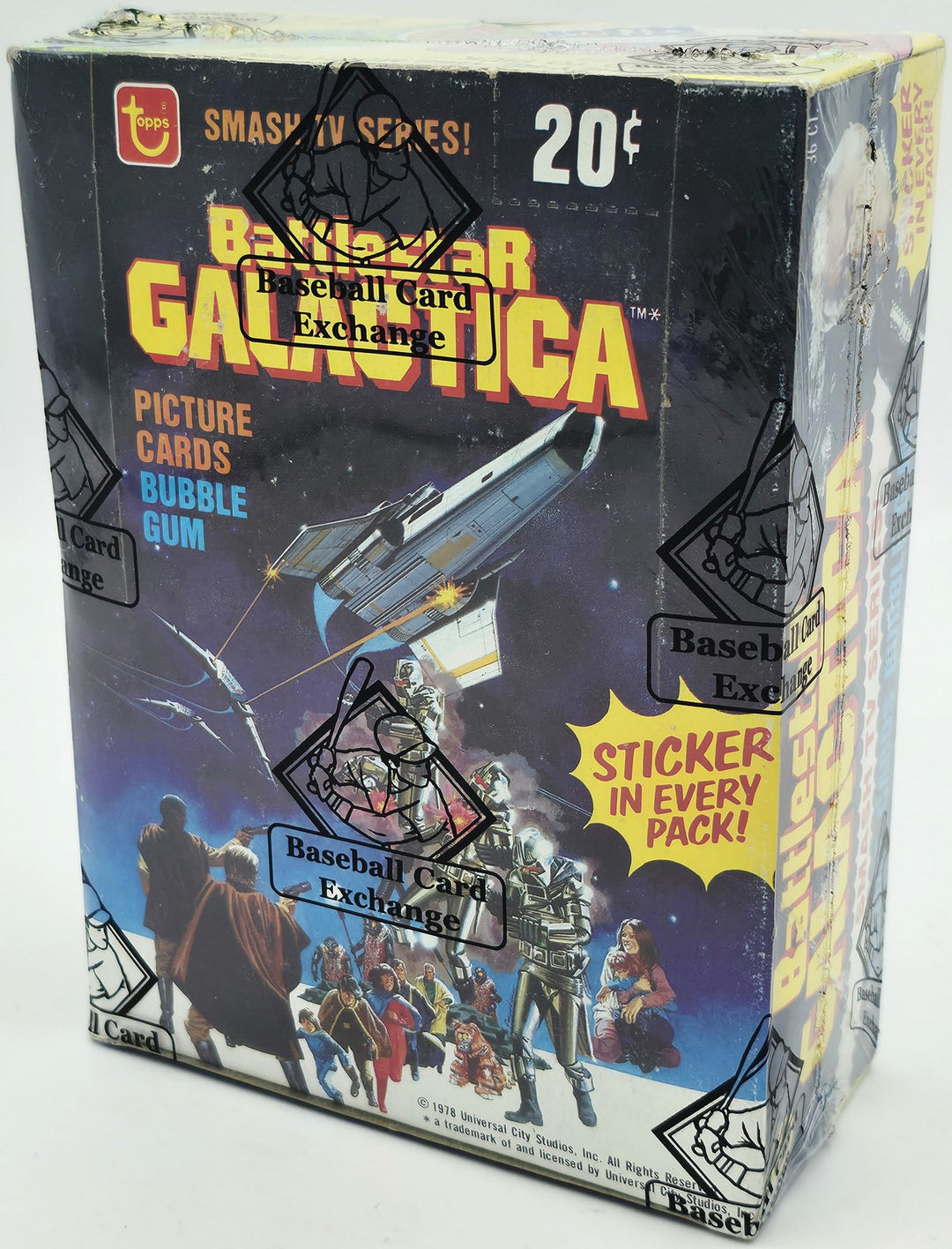 1978 Topps Battlestar Galactica Sealed Box BBCE Wrapped