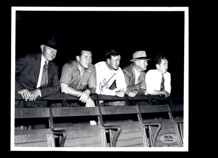 Joe Cronin PSA DNA Signed 8x10 Photo Autograph