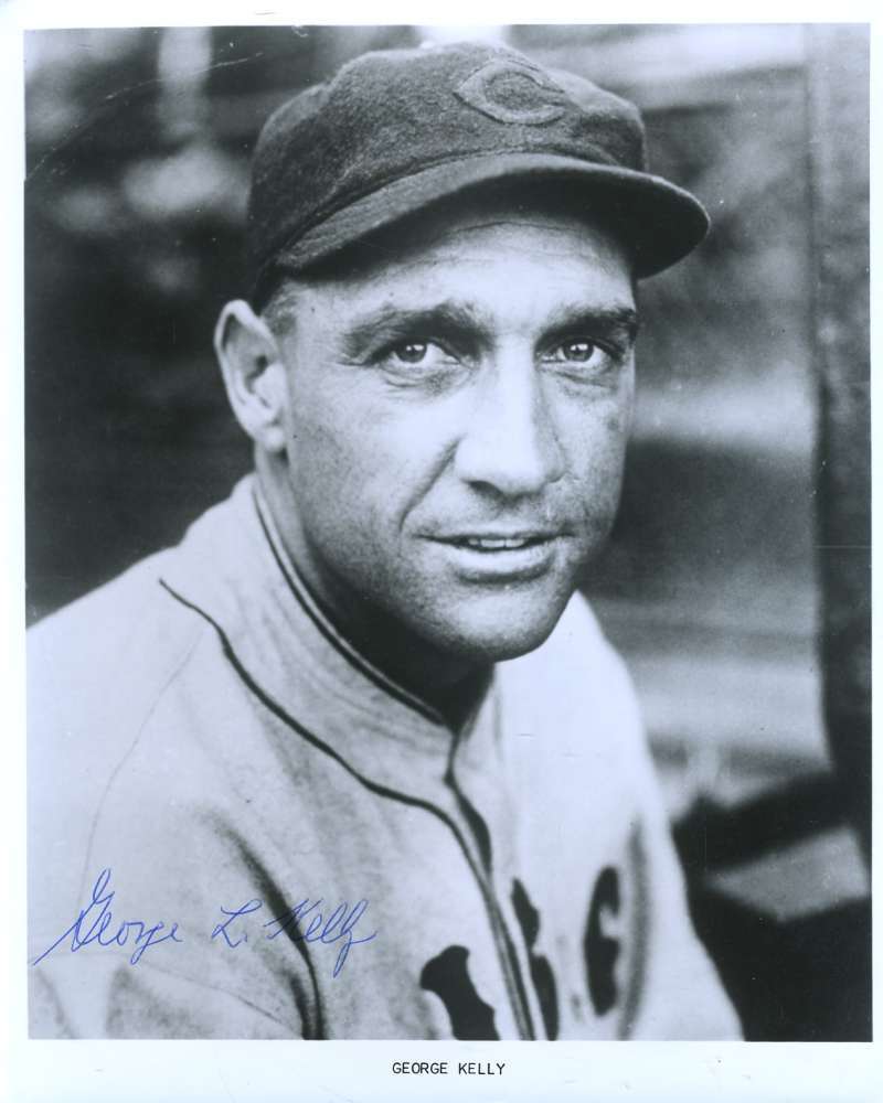 George Kelly Psa/dna Signed Certified 8x10 Photo Authentic Autograph