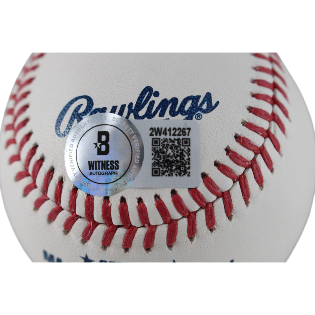 Dwight Doc Gooden Autographed New York Mets OML Baseball 84 ROY Beckett 49311