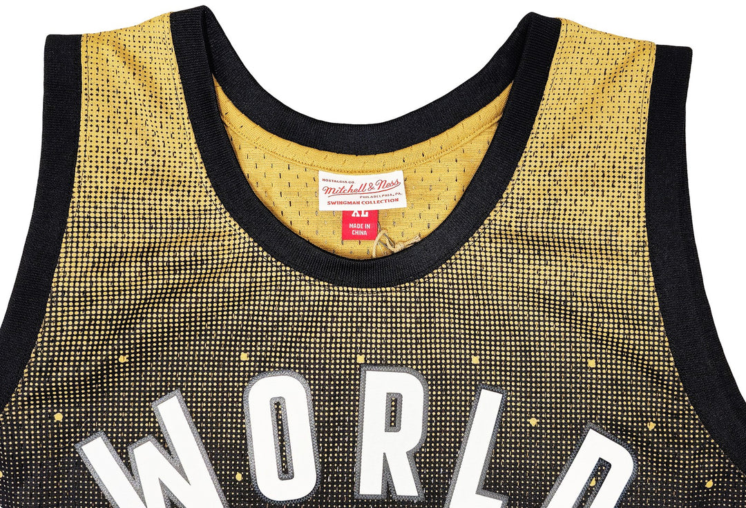 Nuggets Nikola Jokic Auto Black Mitchell Ness HWC Swingman 16 ASG Jersey XL JSA