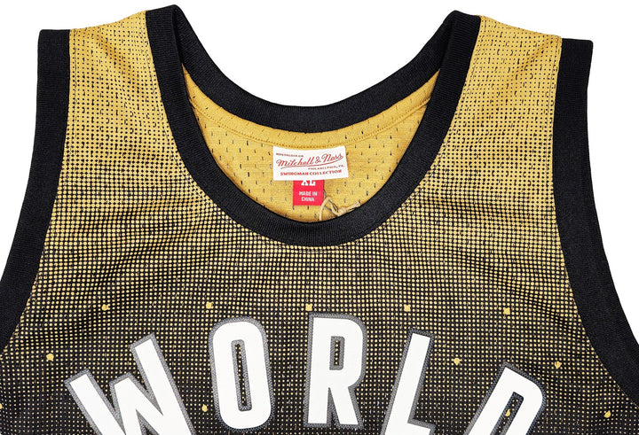 Nuggets Nikola Jokic Auto Black Mitchell Ness HWC Swingman 16 ASG Jersey XL JSA