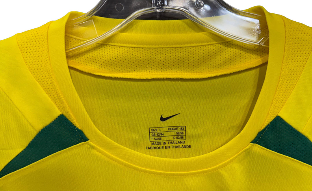 Roberto Carlos Signed Nike  #6 Brazil National Team Soccer Jersey Auto BAS COA