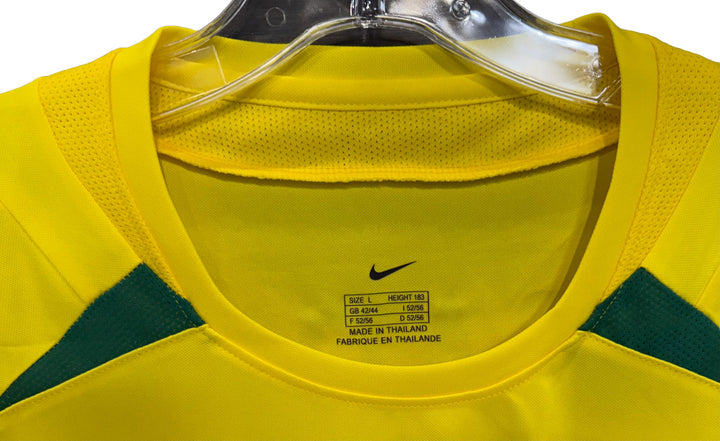 Roberto Carlos Signed Nike  #6 Brazil National Team Soccer Jersey Auto BAS COA