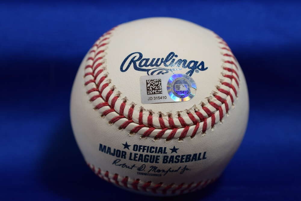 Gary Sanchez MLB Authentic COA Autograph Major League OML Signed Baseball 2