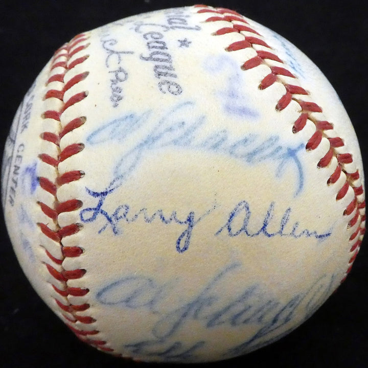 1950 Spring Training Signed NL Baseball With 21 Total Signatures Stan Musial