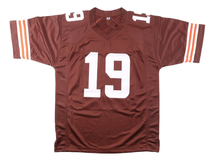 Bernie Kosar Cleveland Signed Brown Football Jersey JSA QR Hologram