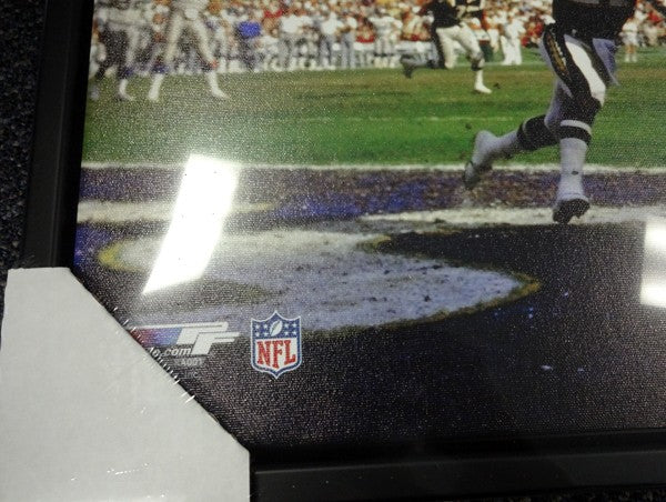 Steve Largent Signed 20x24 Canvas Seahawks "HOF 95 & Hawks 1976-89" #/80 PSA/DNA