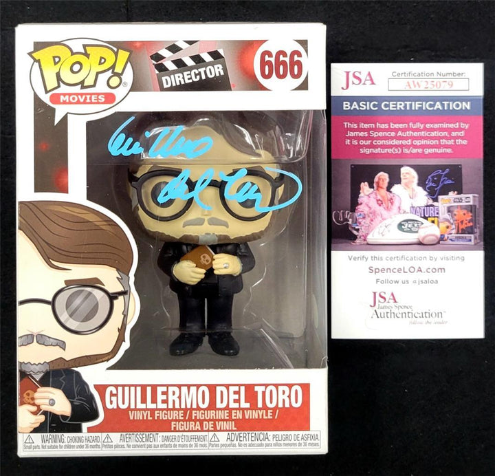 Guillermo Del Toro signed Movie Director Funko Pop! 666 autograph ~ JSA