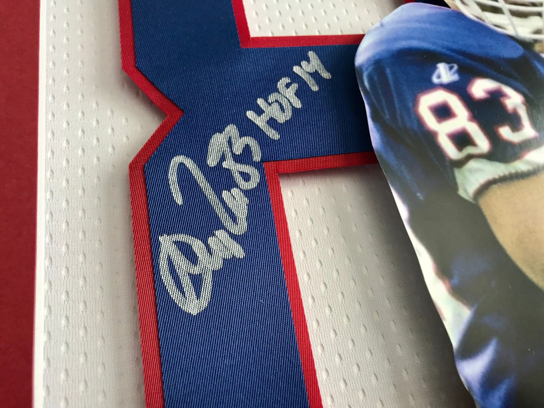 Andre Reed Signed 3D Jersey Photo Autograph COA 16x20 Inscribed Buffalo Bills