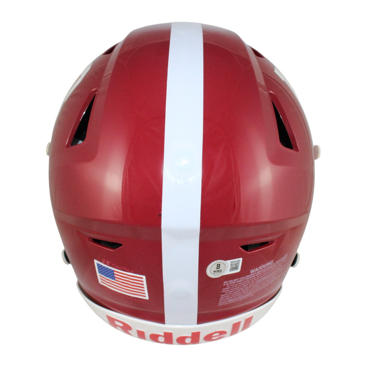 Joe Namath Autographed Alabama Crimson Tide SpeedFlex Helmet Beckett WIT 53374