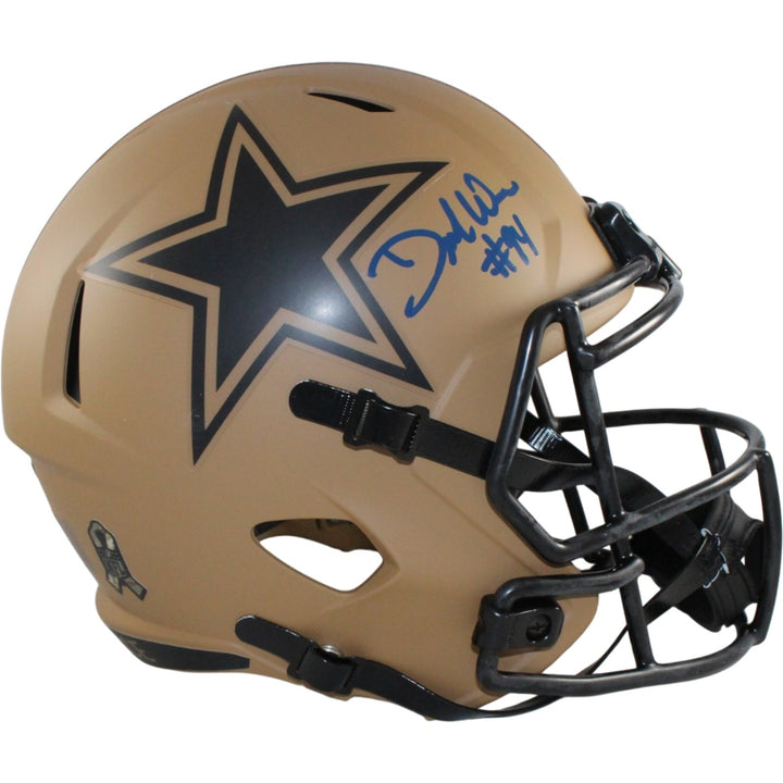 Demarcus Ware Autographed Dallas Cowboys F/S 23 STS Helmet Beckett Witness 56363